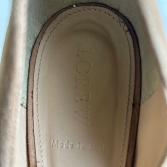 J. Crew Cream Suede Leather Point Toe Pumps size 9.5 - Picture 14 of 14